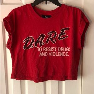 D.A.R.E. Crop Top